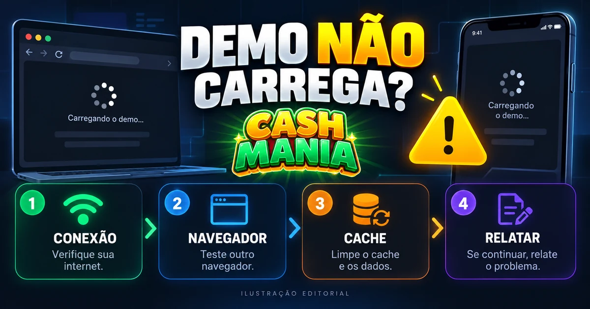 Diagnóstico da demo Cash Mania